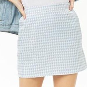 Houndstooth Skirt